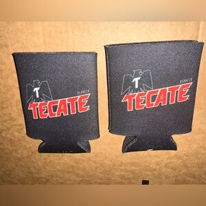 Tecate Beer Koozie 1 Pair. 2 Koozies
